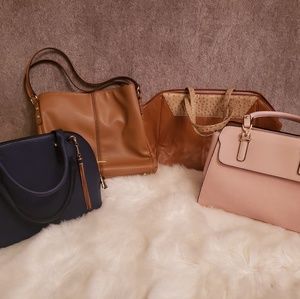 Variety of hand bags